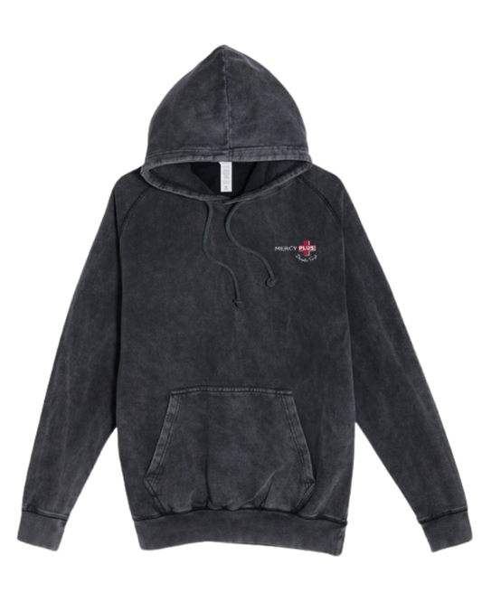 Mercy Plus People First Vintage Hooded Sweatshirt